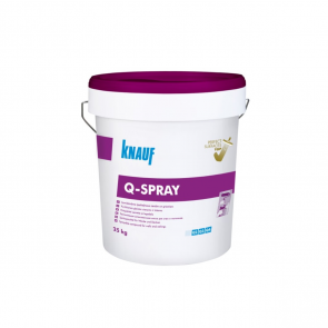 Knauf Q-Spray gatavā špakteļmasa sienām un griestiem, 25kg